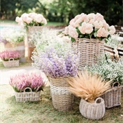 Baskets for Wedding Decor