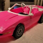 Barbie's Corvette