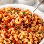 Macaroni and Tomatoes