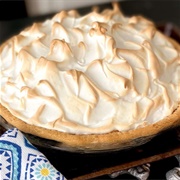 Coconut Cream Pie With Meringue