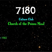 #7449 Church of the Poison Mind by Culture Club