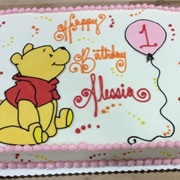 Winnie the Pooh Birthday Cake