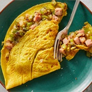 Goat Cheese and Sundried Tomato Omelette