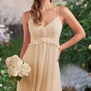 Ruffle Bustline on Dress