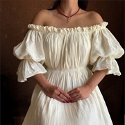 Off-Shoulder With Elastic Band