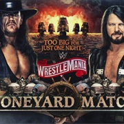The Undertaker vs. AJ Styles - Wrestlemania 36