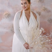 Arms-Only Shrug With Dress