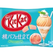 Kit Kat Peach Parfait