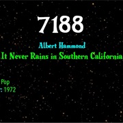 #9193 It Never Rains in Southern California by Albert Hammond