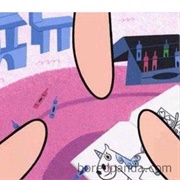 Powerpuff Girls Playing Rock,Paper,Scissors