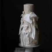 Wedding Cake With Multiple Bows