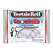 Tootsie Roll Snowballs