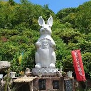 Chokokuji Temple's Rabbit Kannon Statue, Sado, Japan