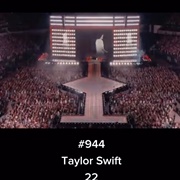 #554 22 by Taylor Swift