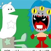 The Homestar Runner Enters the Spooky Woods
