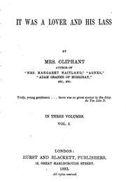 It Was a Lover and His Lass (Margaret Oliphant)