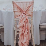 Ruffled Chair Ties