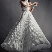 Honeycomb Texture on Dress