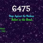 #9018 Bullet in the Head by Rage Against the Machine