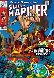 Sub-Mariner #21 (Roy Thomas & Marie Severin)