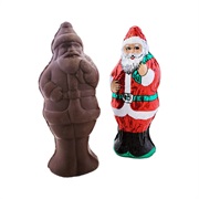Hollow Chocolate Santa