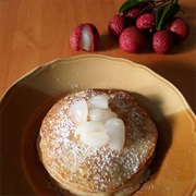 Lychee Pancakes