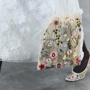 Different Fabric Panel Inset in Hem