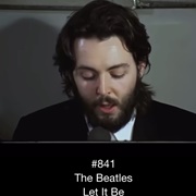 #623 Let It Be by the Beatles
