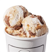 Peanut Butter Brittle Caramel Fudge