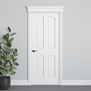 Decorative Woodwork Around Interior Doors