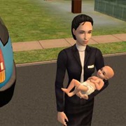 Sims Social Worker Comes