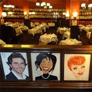 Sardi's Restaurant, NYC