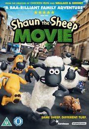 Shaun the Sheep Movie DVD (2015)