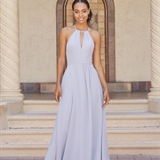 Keyhole Front Bridesmaid Dress