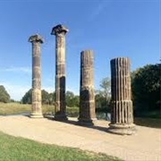 Pioneers Park Pillars, Nebraska