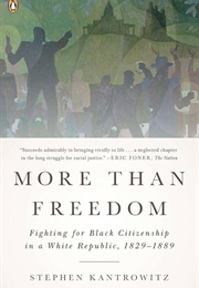 More Than Freedom: Fighting for Black Citizenship in a White Republic (Stephen Kantrowitz)