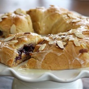 Raspberry Orange Pastry Ring