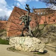 Monument of the Wawel Dragon (Krakow, Poland)