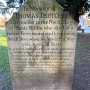 The Grave of Thomas Thetcher