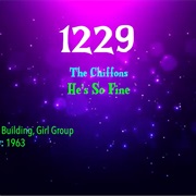 #7575 He's So Fine by the Chiffons