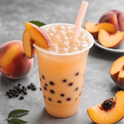 Hakuto Boba Tea With Lychee Boba