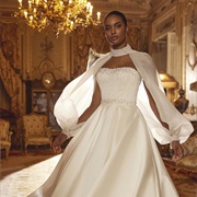 Detached Open Sleeves With Neck Piece