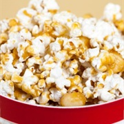 Macadamia Butter-Crunch Popcorn