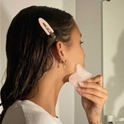 Using a Guasha Stone