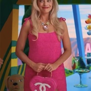 Barbie's Pink Chanel Heart Bag Outfit - BARBIE