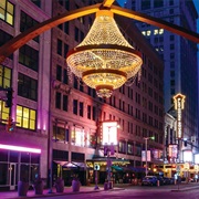 GE Outdoor Chandelier, Cleveland