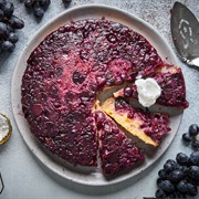 Roasted Grape Cake