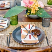 Chopsticks at Place Settings