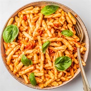 Casarecce With Tomato Sauce