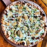 Potato Cheddar Jalapeño Pierogi Pizza